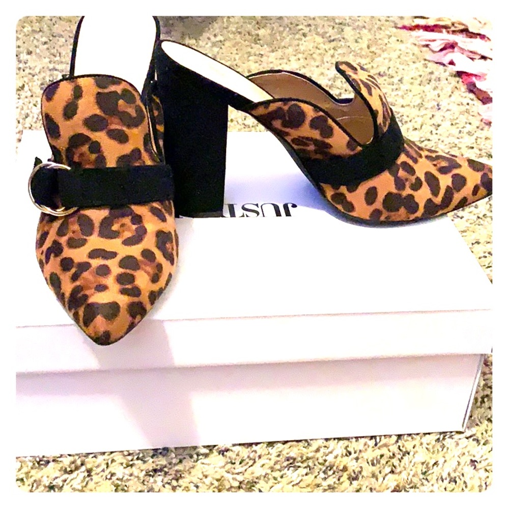 Brand new Cheetah mules